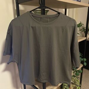 Abrasion-Resistant Training T-Shirt. Carob brown. Size 8